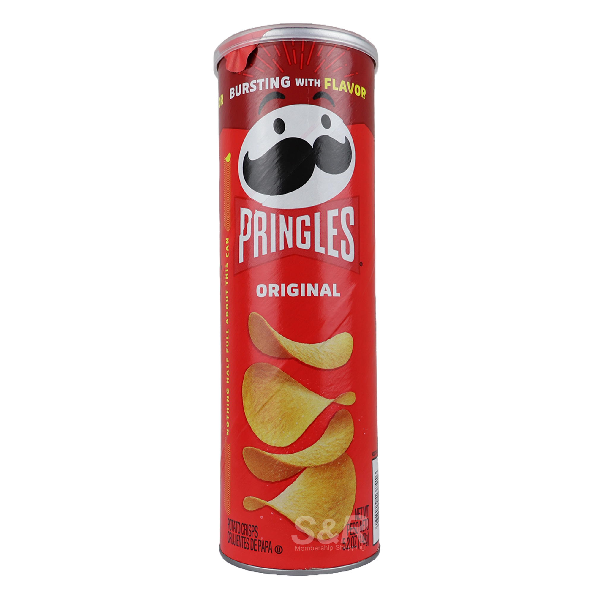 Pringles The Original Flavor Potato Crisps 149g